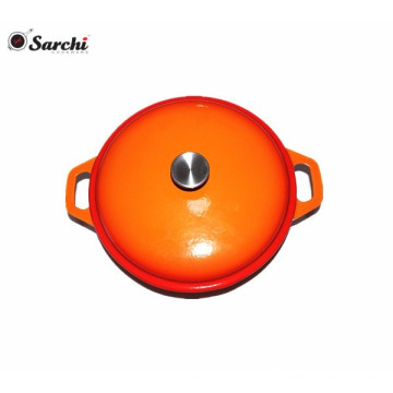 Wholesale Enamel Cast Iron Shallow Cooking Pot